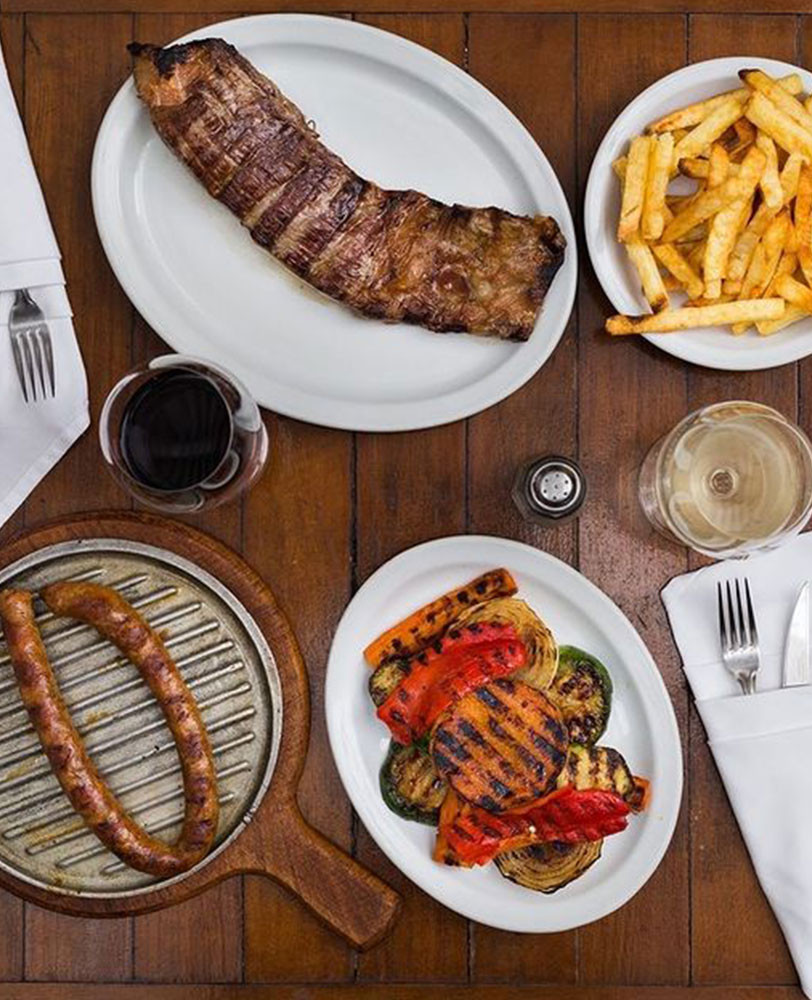 Parrillada de campo y de vegetales