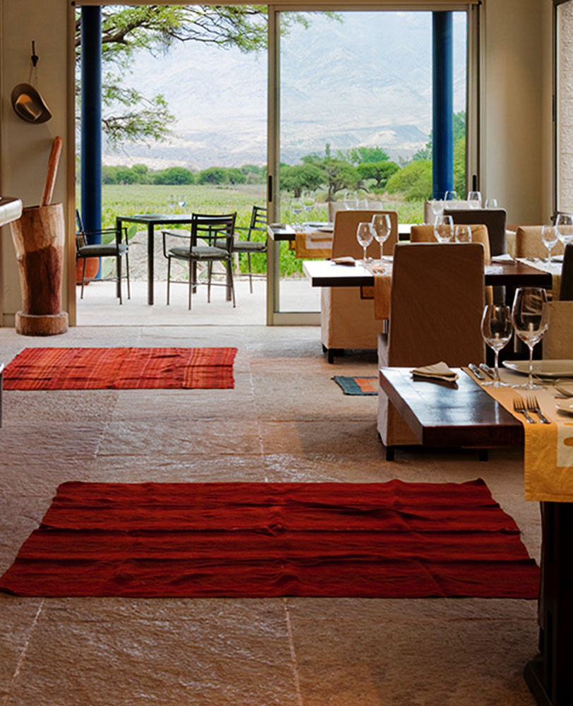 Comedor de Estancia Colom&eacute; Ruta del Vino Salta