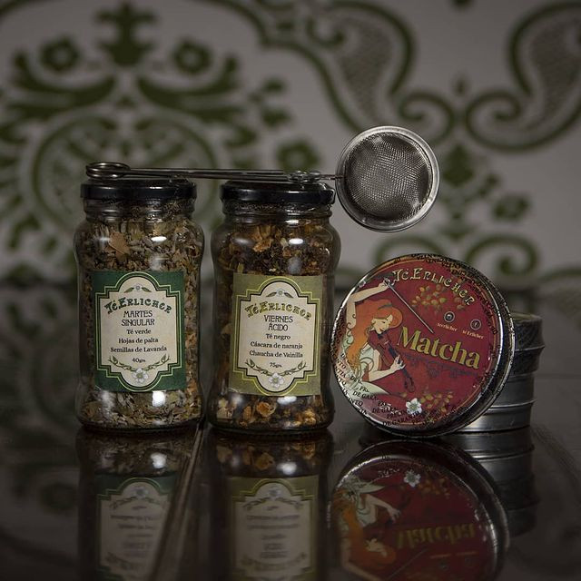 Set de t&eacute; de T&eacute; Erlicher. Regalos Sustentables