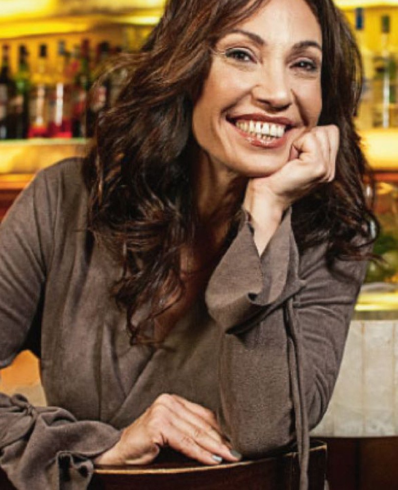 Ernestina Pais en la barra del bar Mili&oacute;n