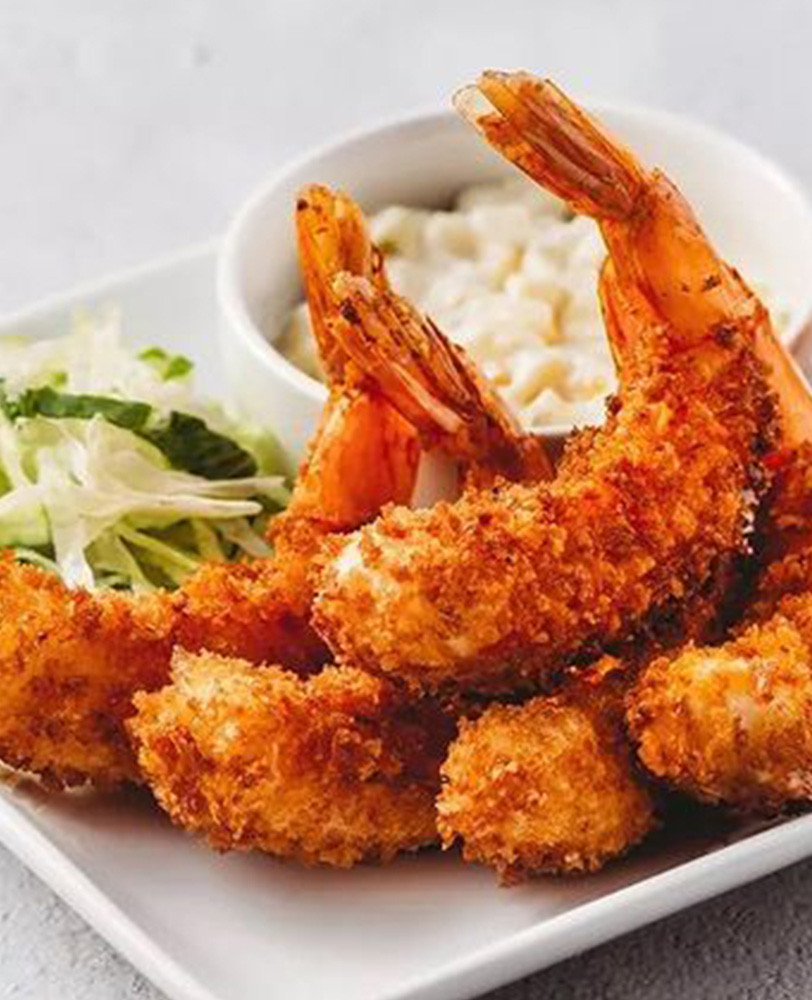 plato con mariscos en La Grulla